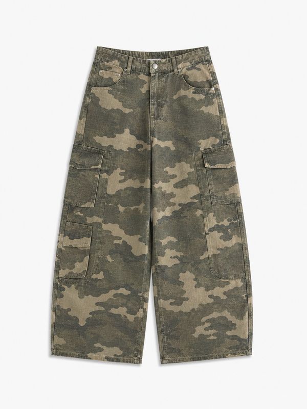 Ambika Camouflage cargo jeans camouflage Caby-Jeans