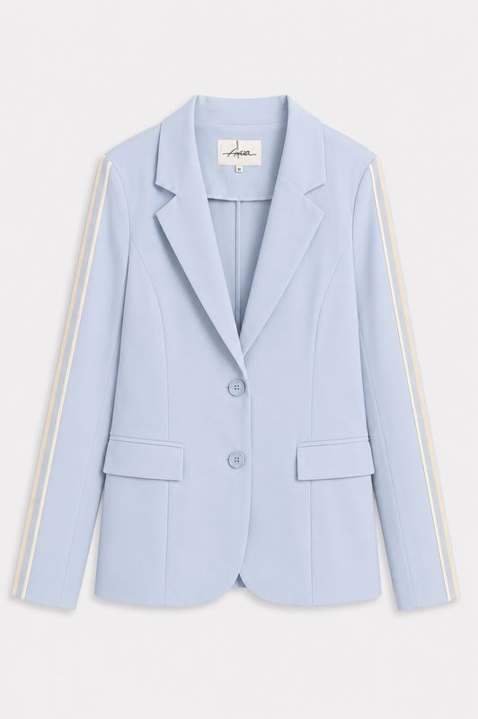 Ambika Blazer Stripe Abby Travel Light Blue TA-Abby Stripe