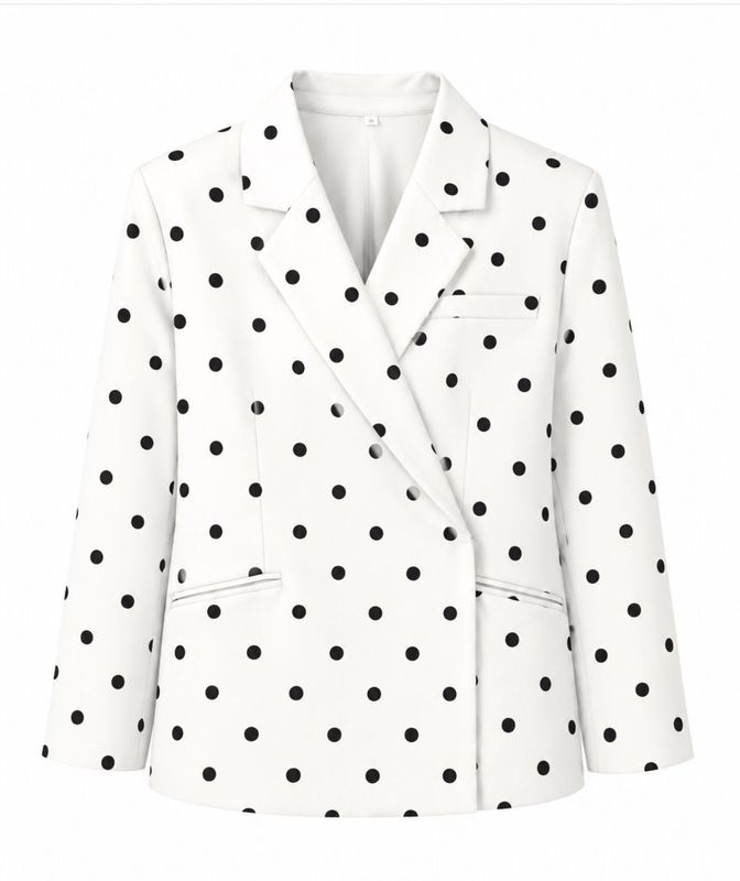 Ambika blazer oversized polka dot Jasmijn-26