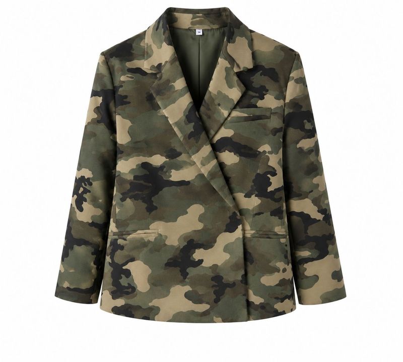 Ambika blazer oversized Camouflage Jasmijn-26