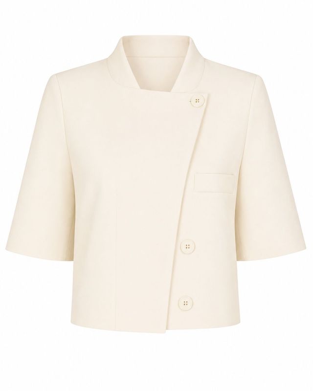 Ambika Blazer korte mouw Off White Alaia