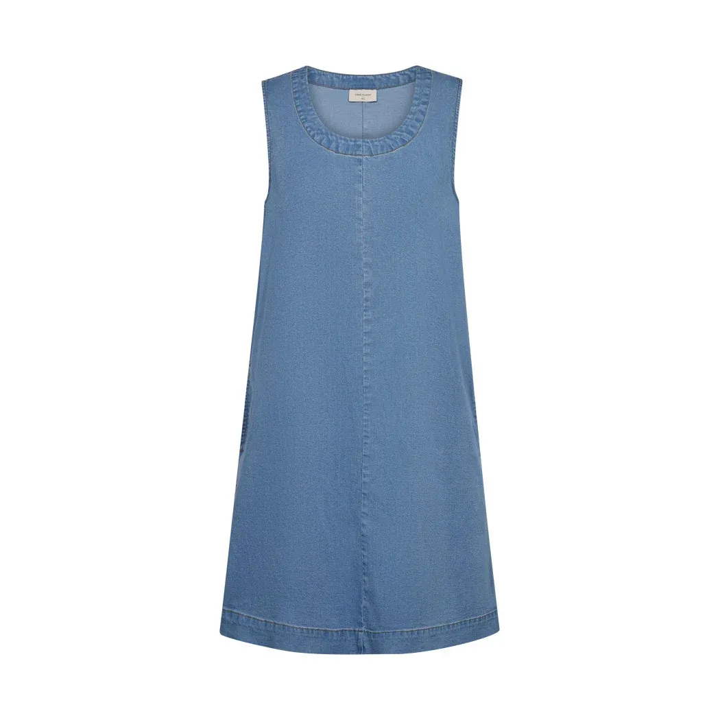 Freequent FQSOLDA-DRESS Light Blue Denim 208365