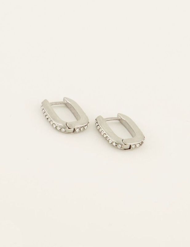 My Jewellery Earring stones zilver MJ07486