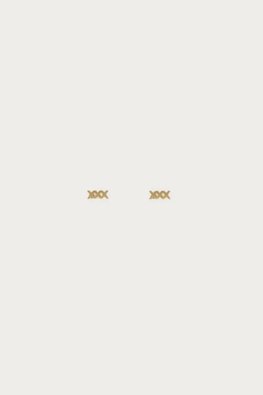 My Jewellery Earrings stud Amsterdam xxx Gold MJ15640