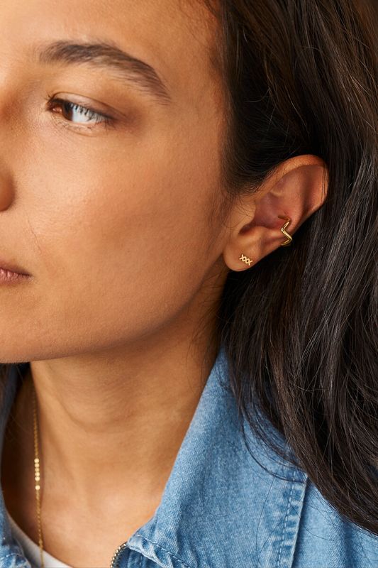 My Jewellery Earrings stud Amsterdam xxx Gold MJ15640