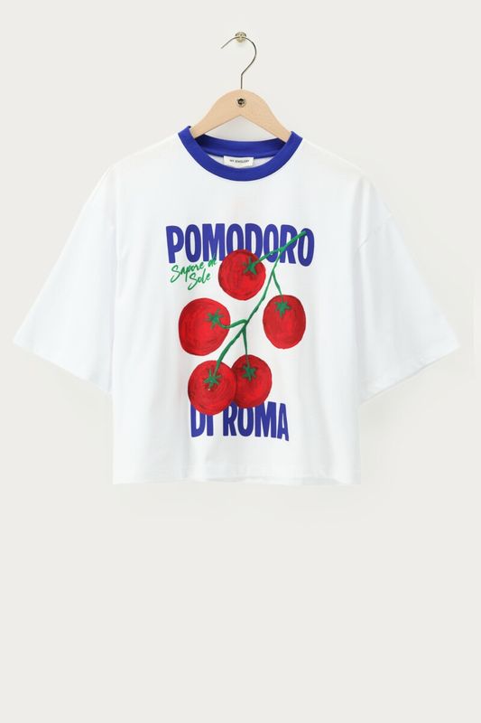 My Jewellery Pomodoro di roma tee White MJ15870