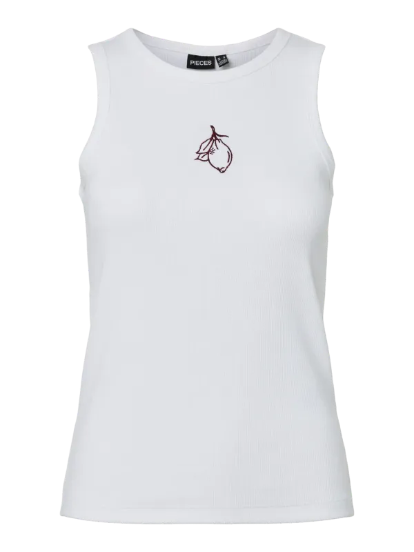 Pieces PCMAY EMBROIDERY BOXER TANK TOP JRS: 188927010 17159759
