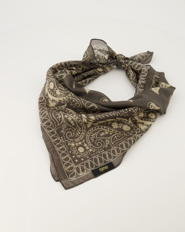 Teatro Scarve dark brown Astrid Large