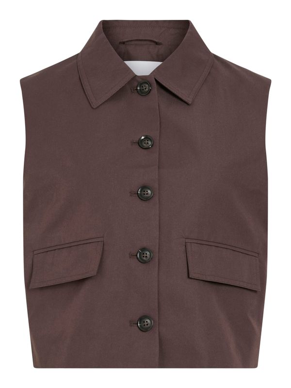 Rouge ROUFRANSISKA MIA WAISTCOAT Seal Brown 14116937