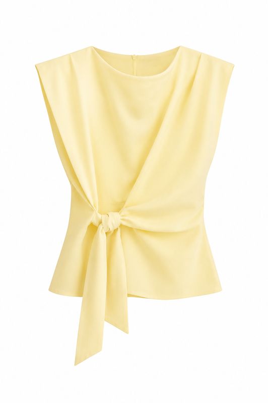 Ambika Top Strik Yellow Britt