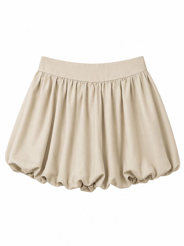Ambika ballon skort beige Inaya-2