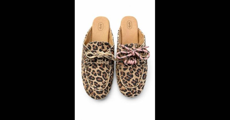 Shoecolate loafer lou leopard beige 8.26.10.003.01