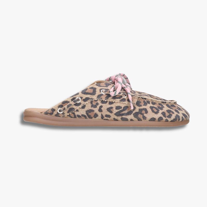 Shoecolate loafer lou leopard beige 8.26.10.003.01