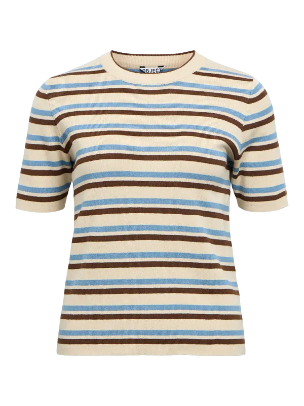 Object OBJESTER S/S NEW KNIT PULLOVER NOOS 183539021 23043510