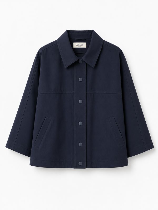 Ambika Cape Navy Blue Alba