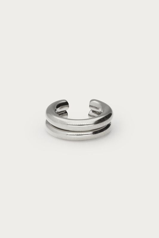 My Jewellery Earcuff double rings Silver MJ16645