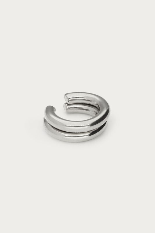 My Jewellery Earcuff double rings Silver MJ16645