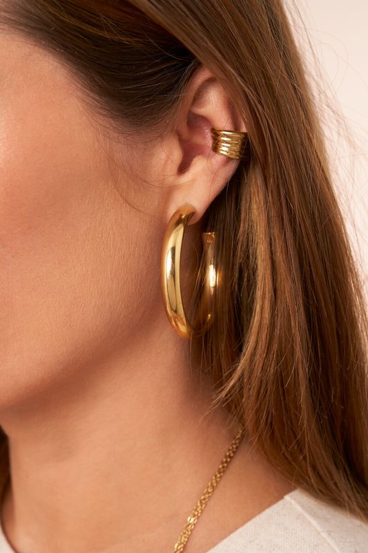 My Jewellery Earcuff 5 rows Gold MJ16646