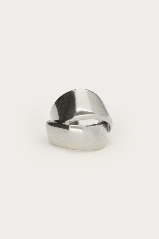 My Jewellery Earcuff organic double Silver MJ16648