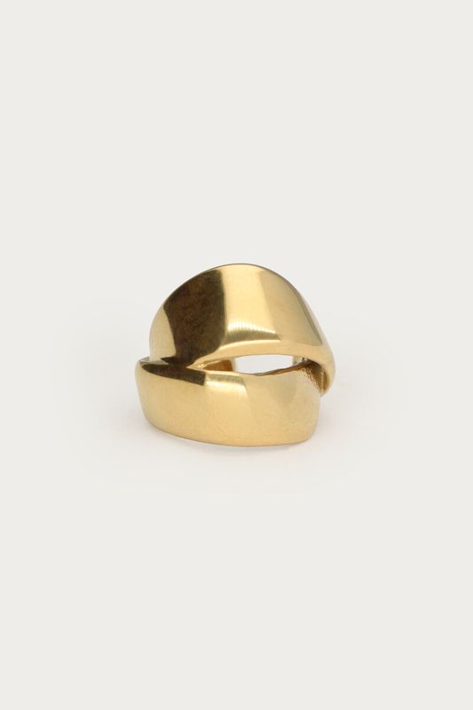 My Jewellery Earcuff organic double Gold MJ16648
