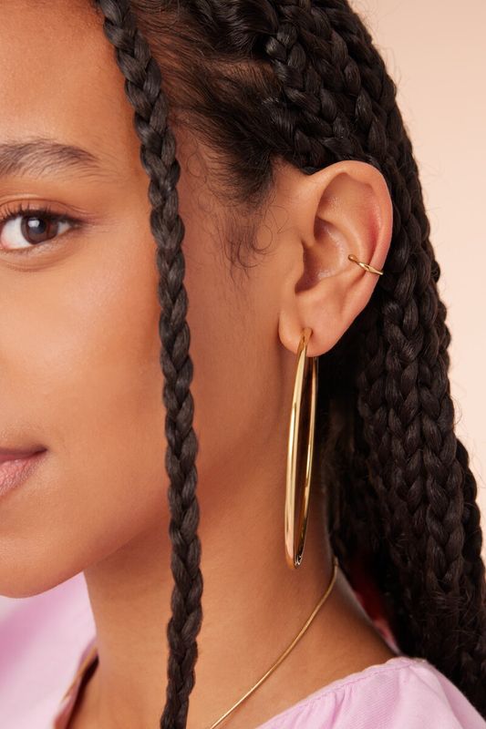 My Jewellery Earcuff organic mini Gold MJ16647