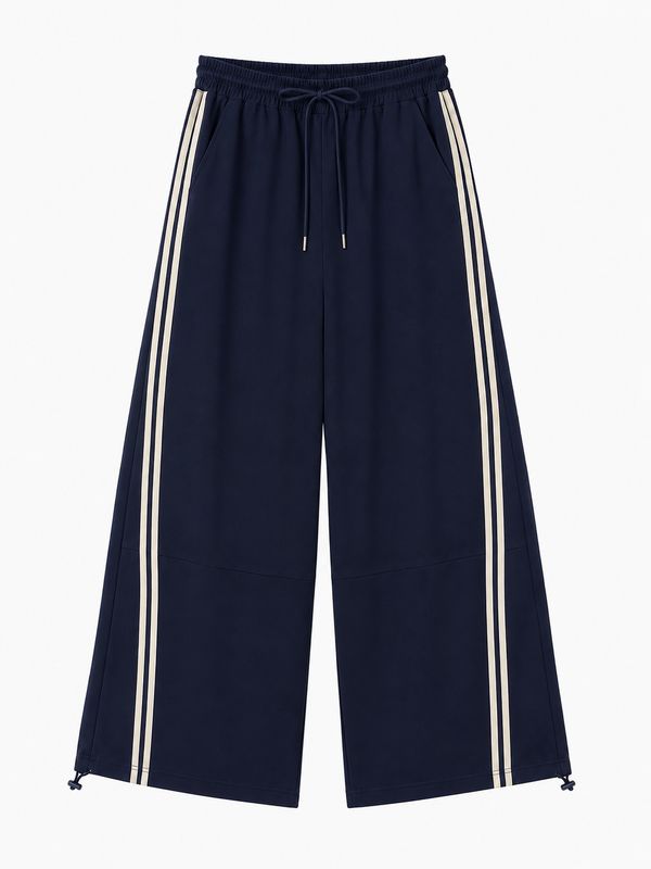 Ambika Ballon broek streep & koord Navy Alouette