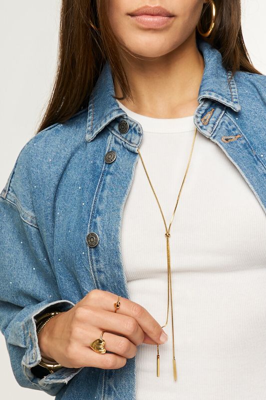 My Jewellery Necklace long strings Gold MJ14646