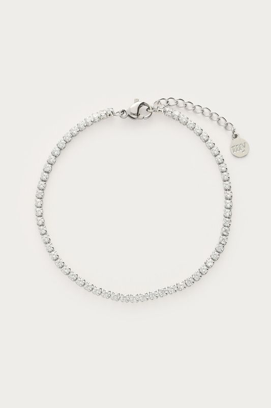 My Jewellery Bracelet crystal stones Silver MJ06045