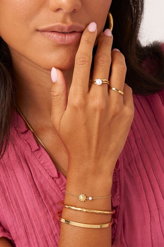 My Jewellery Bracele fine sun pearl Gold MJ16791