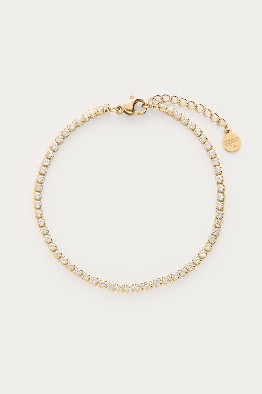 My Jewellery Bracelet crystal stones Gold MJ06045