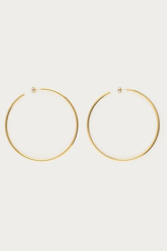 My Jewellery Earring basic hoop large 8cm Gold MJ16617