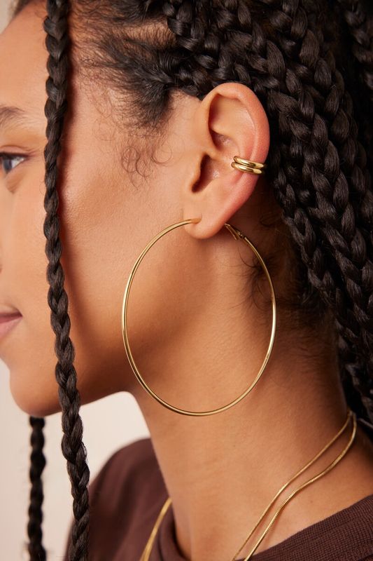 My Jewellery Earring basic hoop maxi Gold MJ16607