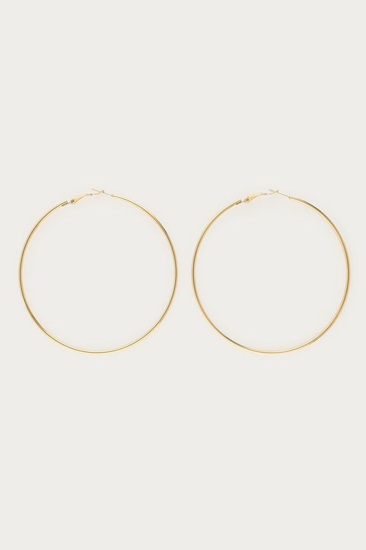 My Jewellery Earring basic hoop maxi Gold MJ16607