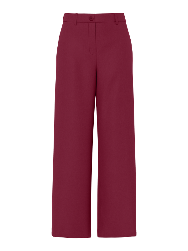 Pieces PCKAMIL HW WIDE PANT NOOS BC Tawny Port 17155335