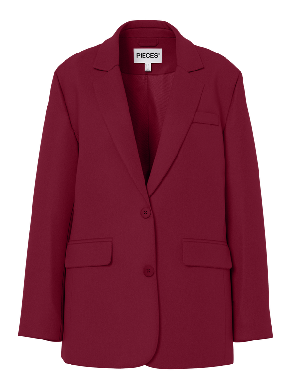 Pieces PCKAMIL LS LOOSE BLAZER NOOS BC Tawny Port 17157464