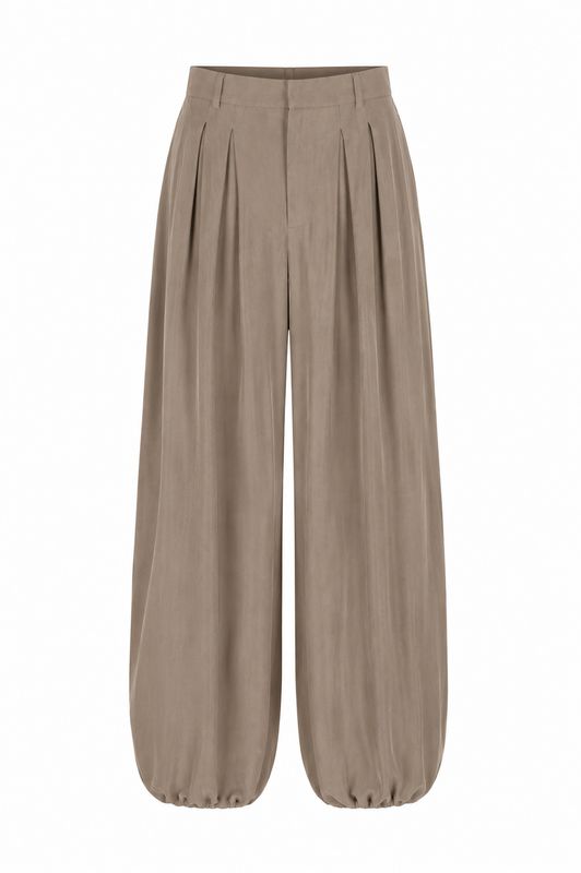 Ambika broek pof taupe elodie-1