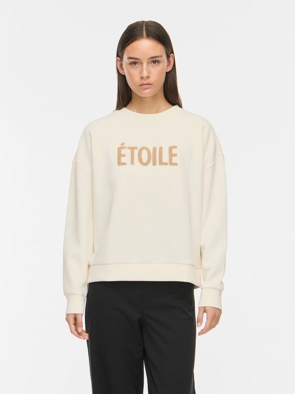 Vila VIREFLECT O-NECK L/S FROTTE SWEAT T: Birch/NOMAD 14117312
