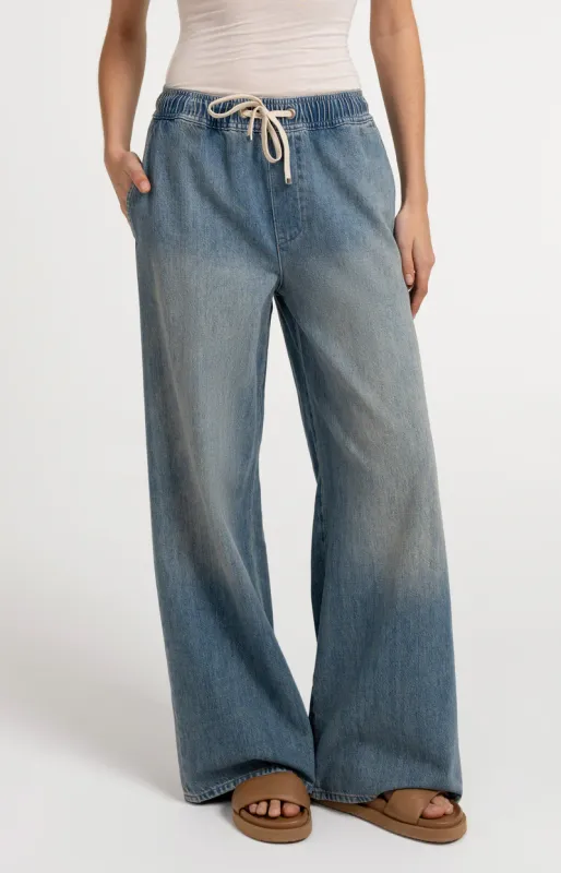 YaYa Denim broek MID BLUE DENIM 01-311148-607