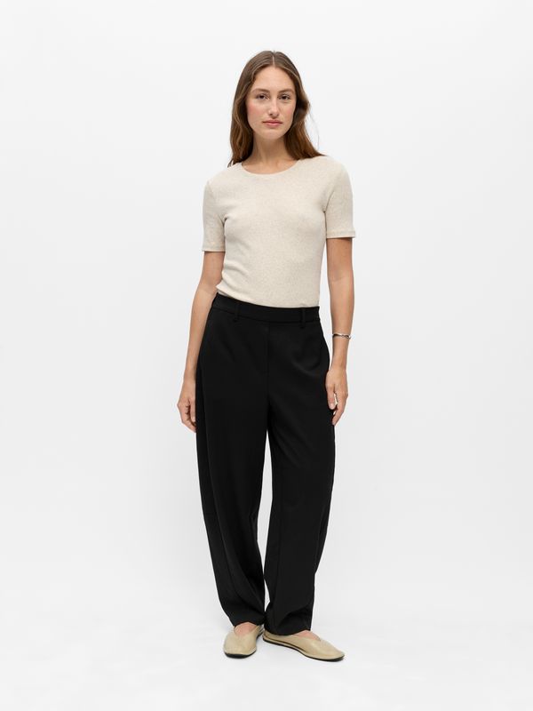 Object OBJLISA HW ANKLE BARREL PANT NOOS Black 23050114