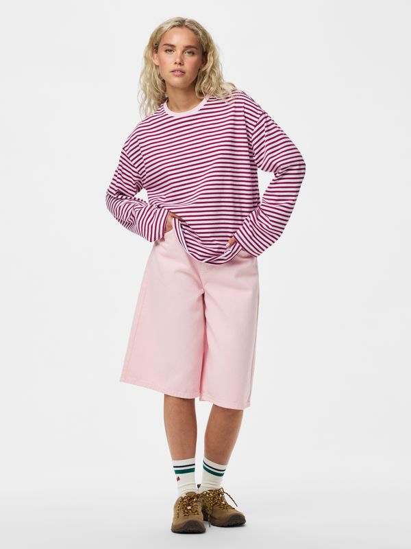Pieces PCSADIE LS TOP JRS NOOS BC Roseate Spoonbill/RASPBERRY RA 17146655