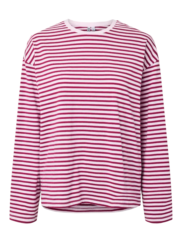 Pieces PCSADIE LS TOP JRS NOOS BC Roseate Spoonbill/RASPBERRY RA 17146655