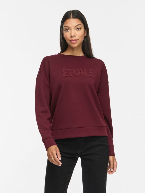 Vila VIREFLECT O-NECK L/S FROTTE SWEAT T: Port Royale/PORT ROYAL 14117312