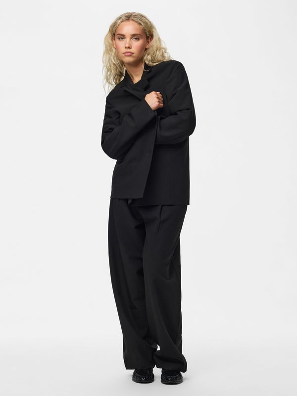 Pieces PCBOSELLA LS LOOSE BLAZER NOOS BC Black 17165761