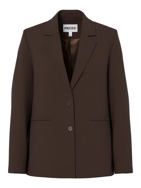 Pieces PCBOSELLA LS LOOSE BLAZER NOOS BC Hot Fudge 17165761