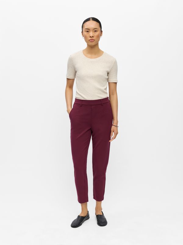Object OBJLISA SLIM PANT NOOS Windsor Wine 23029728
