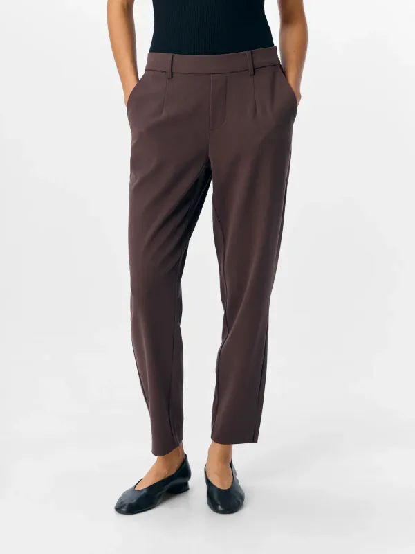 Object OBJLISA SLIM PANT NOOS Seal Brown 23029728