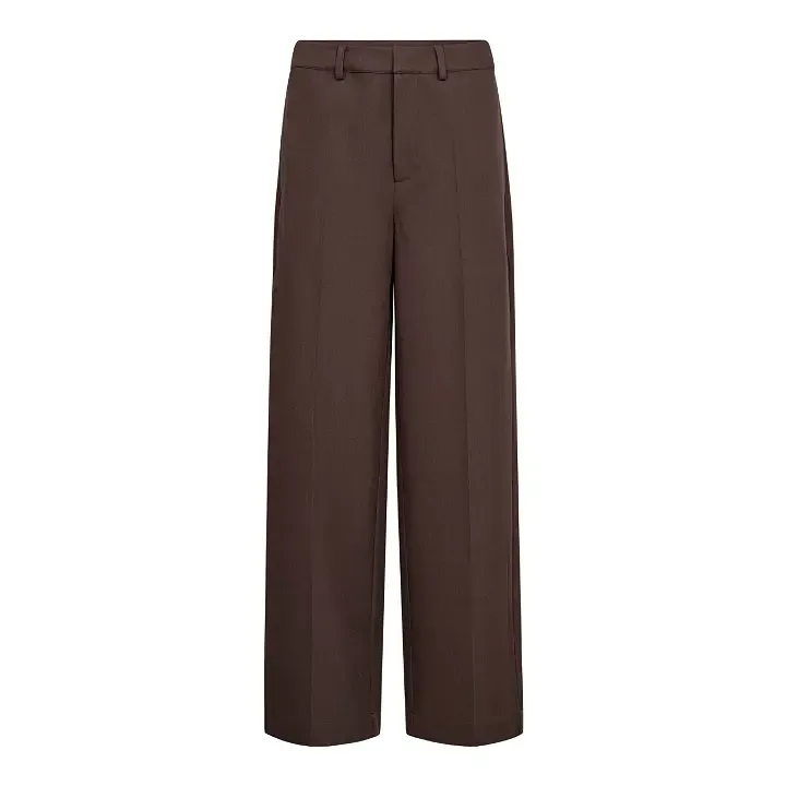 Co'couture LunaCC Wide Pant Dark Brown 500428