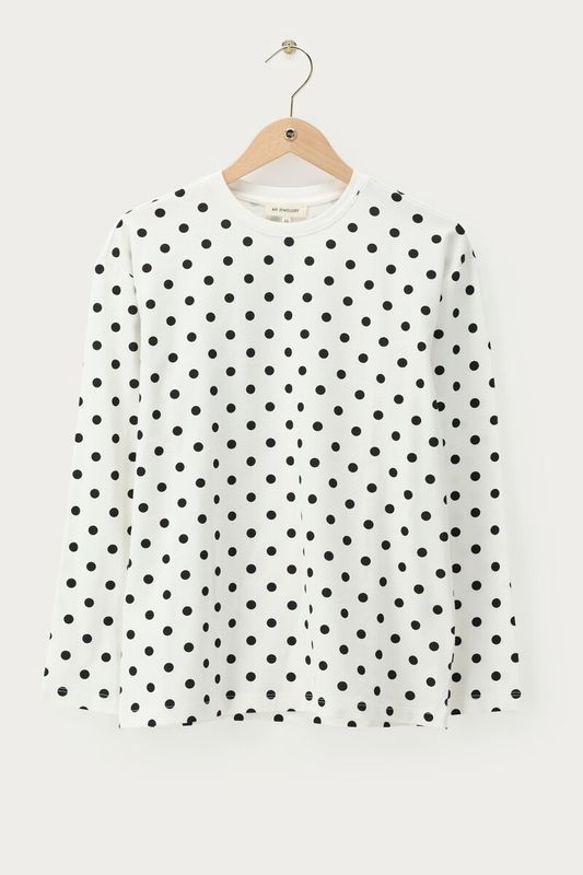 My Jewellery Polkadot Longsleeve Tee Wit MJ16545
