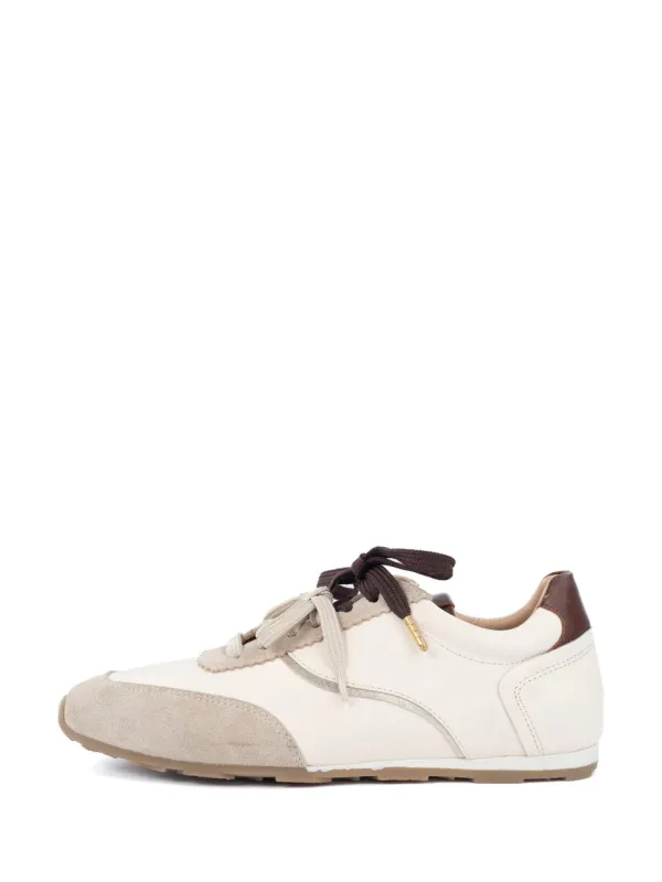 Babouche Lifestyle Sneaker Beige/Off White/Gold/Cognac SHE-215