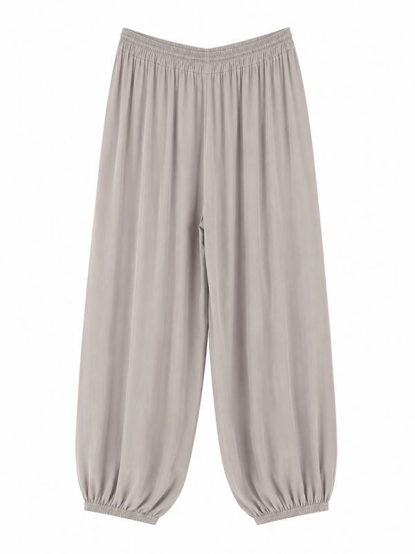 Nameless Pofbroek viscose taupe B3128